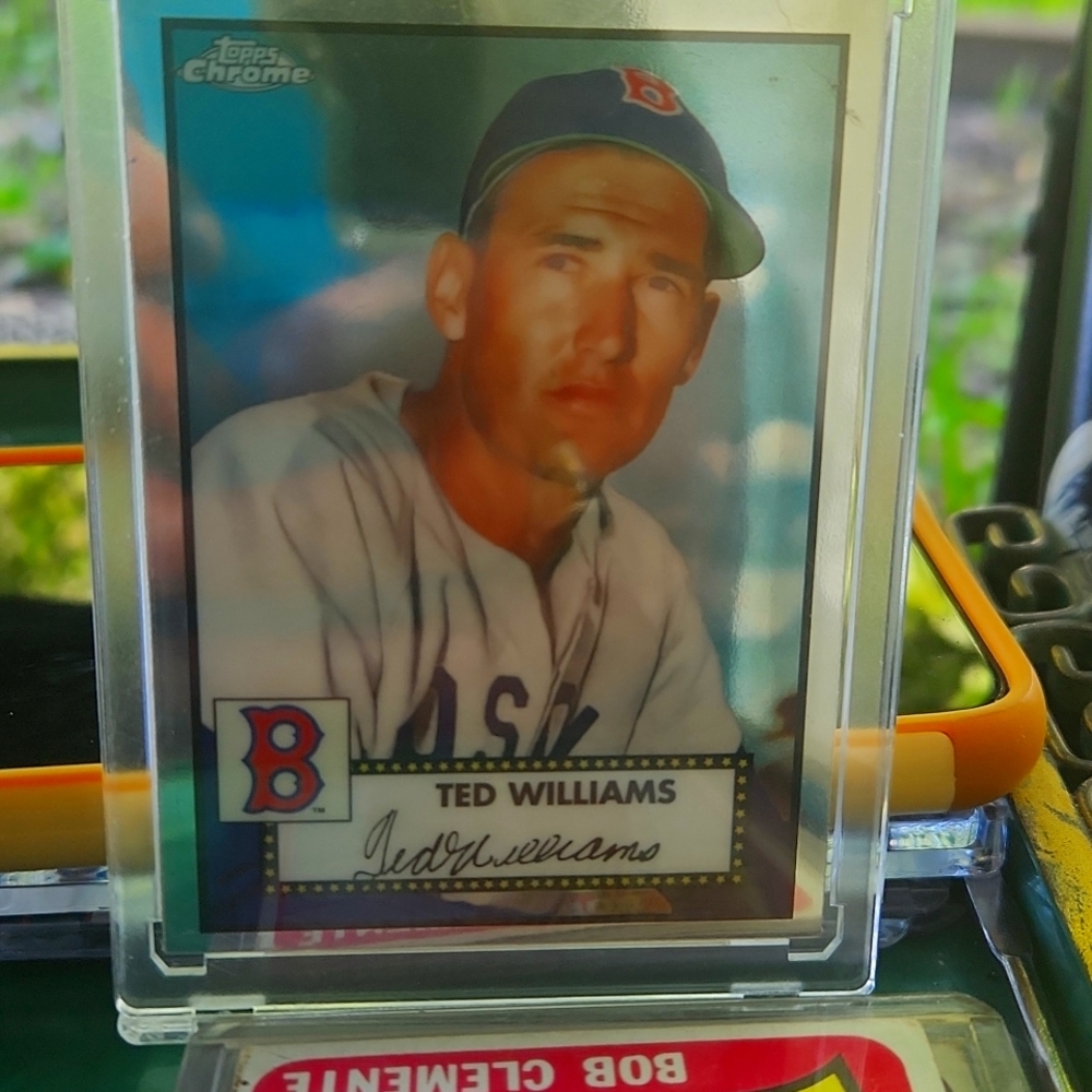 2021 Topps Heritage PLATINUM #614 TED WILLIAMS HOF